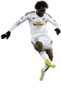 Wilfried Bony football render