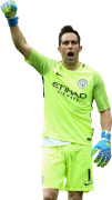 Claudio Bravo football render