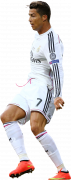 Cristiano Ronaldo football render