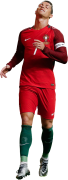 Cristiano Ronaldo football render