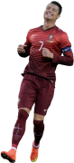 Cristiano Ronaldo football render