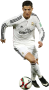 Cristiano Ronaldo football render