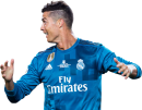 Cristiano Ronaldo football render