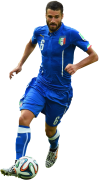 Antonio Candreva football render