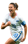 Carli Lloyd football render