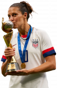 Carli Lloyd football render