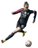 Carli Lloyd football render