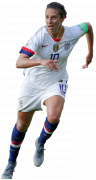 Carli Lloyd football render