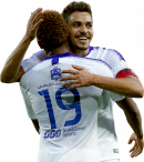 Carlos Eduardo & André Carrillo football render