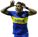 Carlos Tevez football render