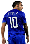 Carlos Tevez football render