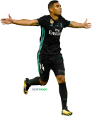 Casemiro football render