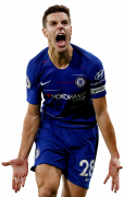 Cesar Azpilicueta football render