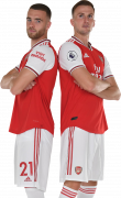 Rob Holding & Calum Chambers football render