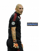 Christian Abbiati football render