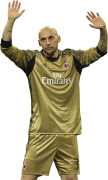 Christian Abbiati football render