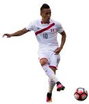 Christian Cueva football render