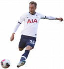 Christian Eriksen football render