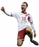 Christian Eriksen football render