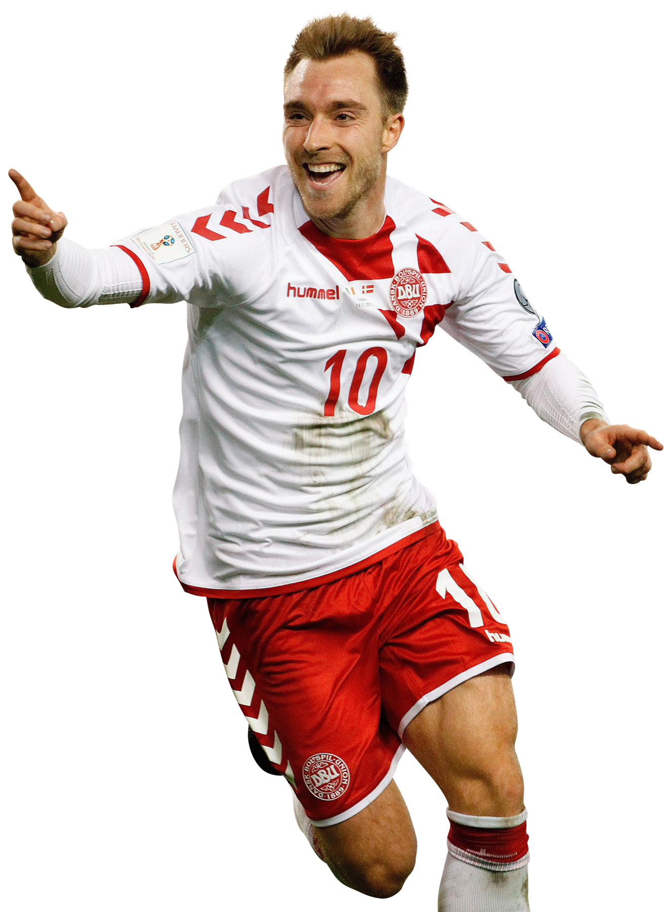 Christian Eriksen football render - 45627 - FootyRenders