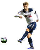 Christian Eriksen football render