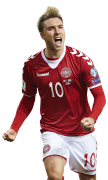 Christian Eriksen football render