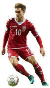 Christian Eriksen football render