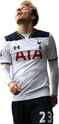 Christian Eriksen football render