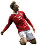 Christian Eriksen football render