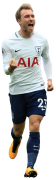 Christian Eriksen football render