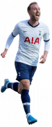 Christian Eriksen football render