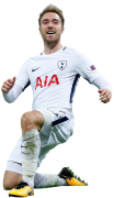 Christian Eriksen football render