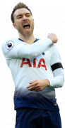 Christian Eriksen football render