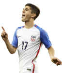 Christian Pulisic football render