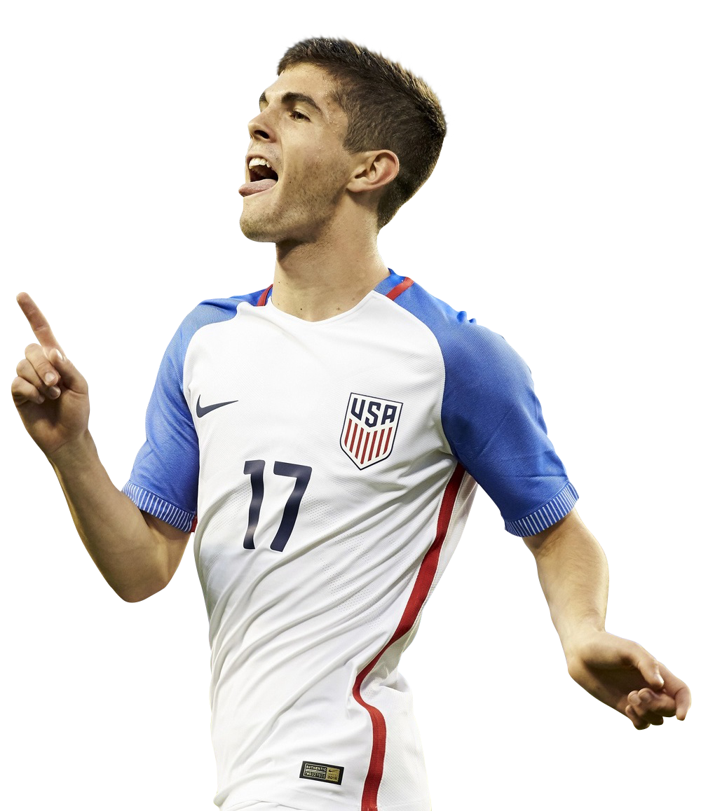 Christian Pulisic football render - 26146 - FootyRenders