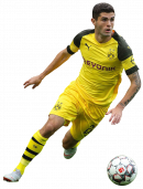 Christian Pulisic football render