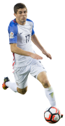 Christian Pulisic football render