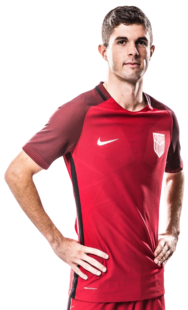 Christian Pulisic football render - 35253 - FootyRenders