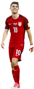 Christian Pulisic football render