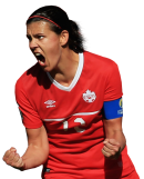 Christine Sinclair football render