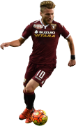 Ciro Immobile football render