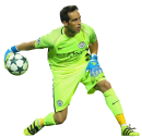 Claudio Bravo football render