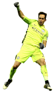 Claudio Bravo football render