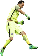 Claudio Bravo football render