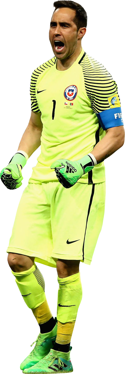 Claudio Bravo football render - 38198 - FootyRenders