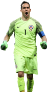 Claudio Bravo football render