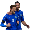 Claudio Marchisio & Graziano Pelle football render