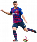 Clément Lenglet football render