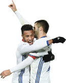 Corentin Tolisso & Maxime Gonalons football render