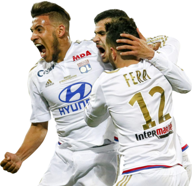 Corentin Tolisso, Rachid Ghezzal & Jordan Ferri